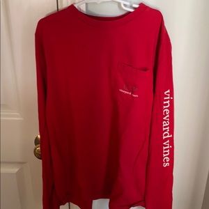 Boys long sleeve vineyard vines tee